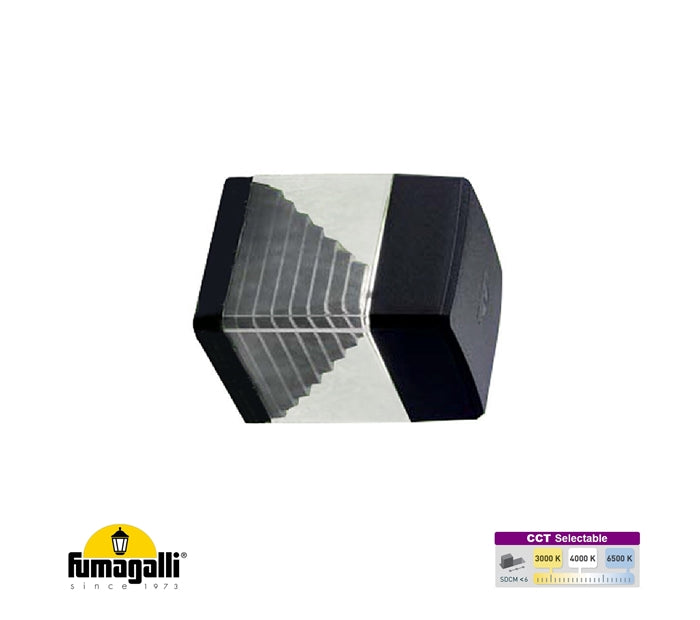 Fumagalli Ester Wall Light Blk - FMDS1562D1KAX