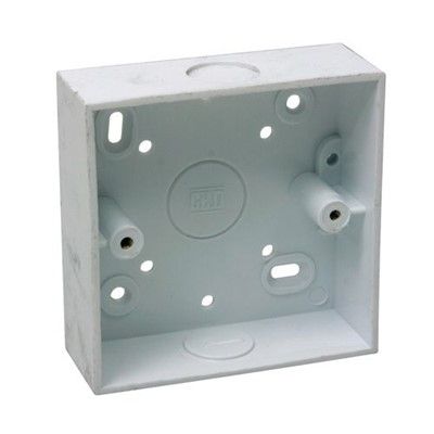 Single Universal Surface Box - PVCKOBOX1G