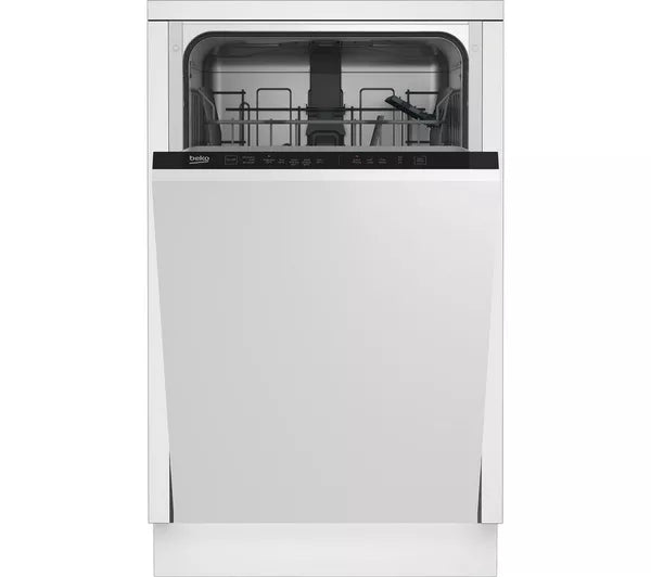 Beko - Integrated Slimline Dishwasher with Quick&Shine - DIS15020