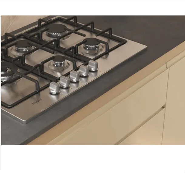Whirlpool gas hob: 5 gas burners - TGML 761 IX