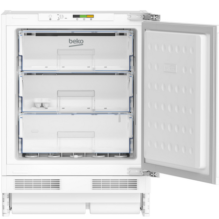 Beko Integrated Undercounter Freezer with Freezer Guard -BSF4682