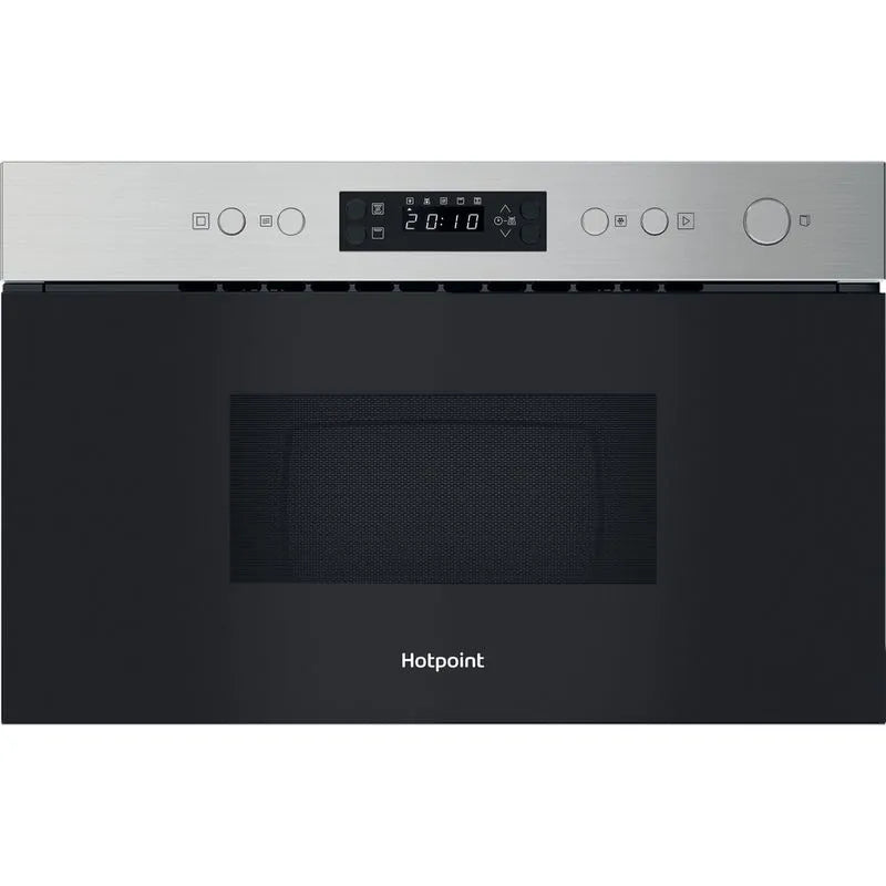 Hotpoint Class 3 Built In Microwave and Grill Stainless Steel | HPMK12CXUK