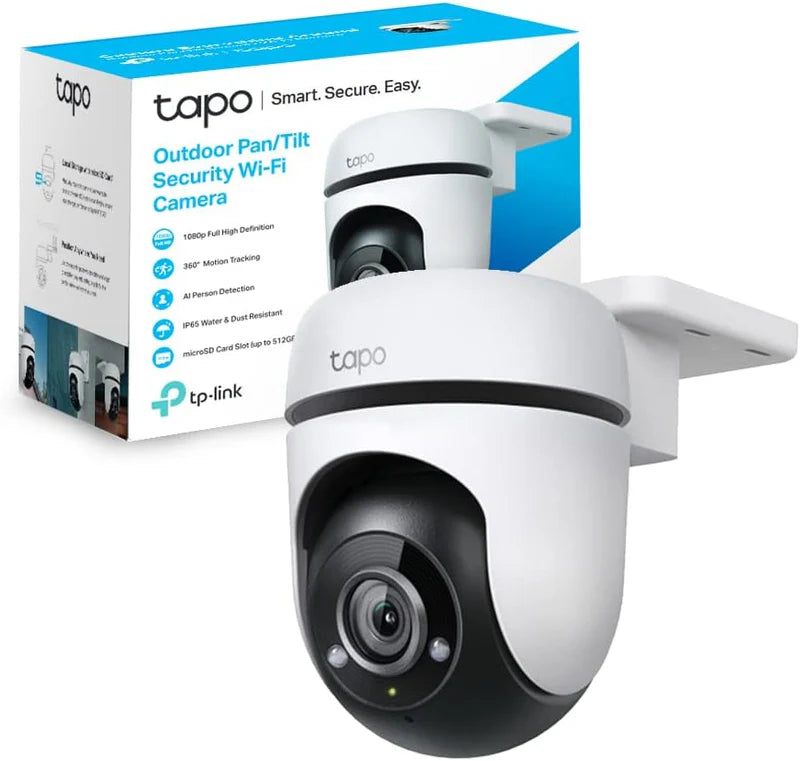 Tapo - Outdoor Pan/Tilt Security Wi-Fi Camera - C500