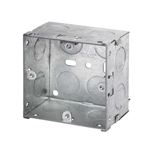 1 Gang 47mm Metal Box - METALBOX1G47MM