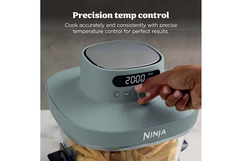 Ninja CRISPi Pro AS101UKGY 7-in-1 XL Glass Air Fryer – Ash Grey
