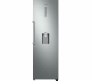 A tall freestanding Samsung fridge