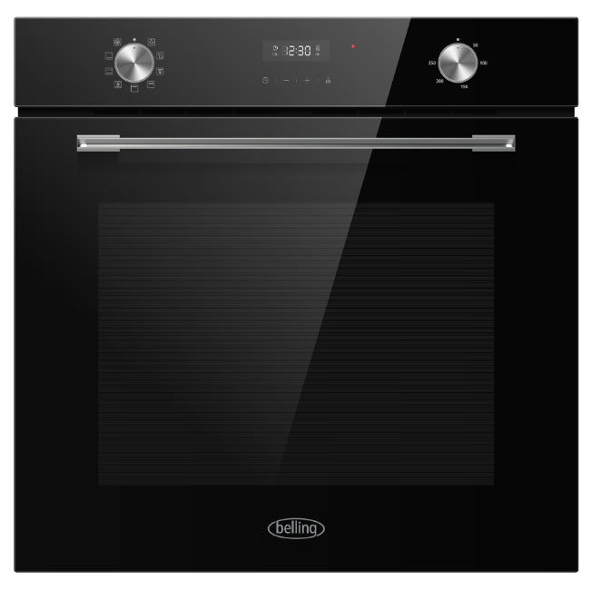 BELLING MULTIFUNCTION SINGLE OVEN BLACK - BI69MFBLK
