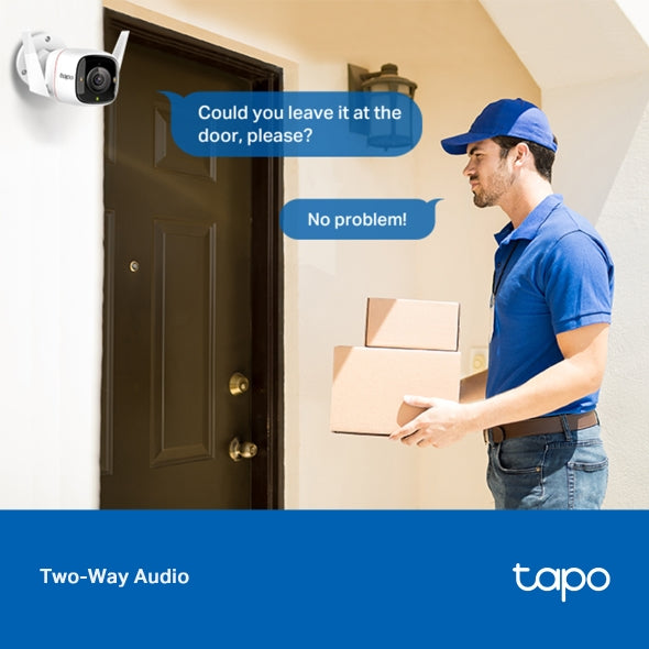 TAPO OUTDOOR SECURITY CAMERA- C320WS