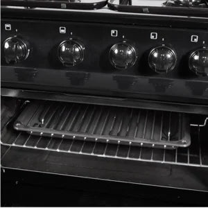 NordMende 60CM Freestanding Double Cavity LPG Gas Cooker – Black | CTG62LPGBK