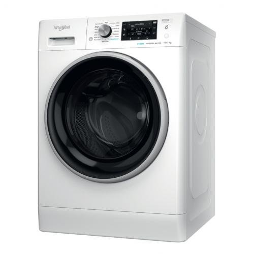Whirlpool Freestanding FreshCare+ Washer Dryer - White - 11+7kg - D/A Rated - FFWDD 1174269 BSV UK