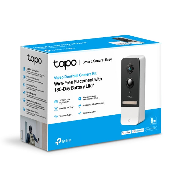 TAPO VIDEO DOORBELL CAMERA KIT- D230S1