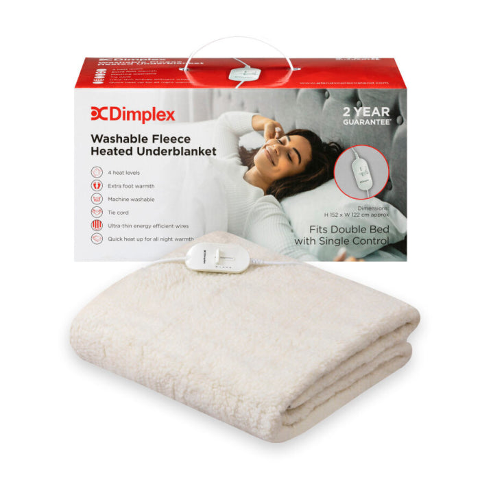 Dimplex Double Fleece Under Blanket | DFB2002