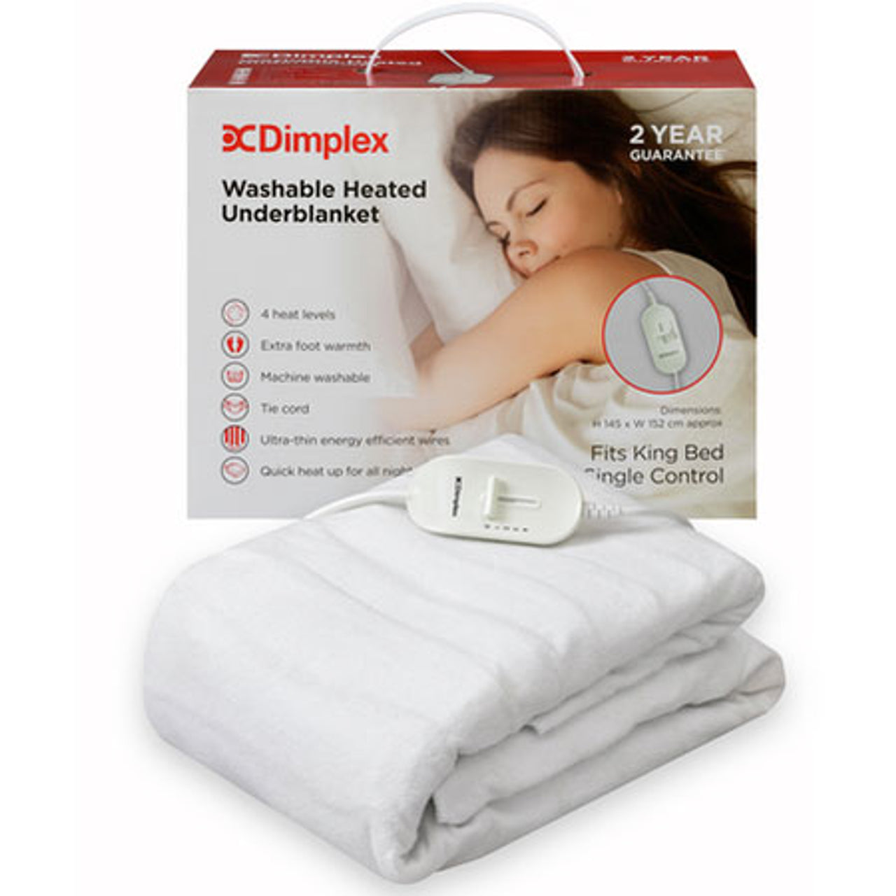 DIMPLEX KING ELECTRIC UNDERBLANKET - DUB 1003