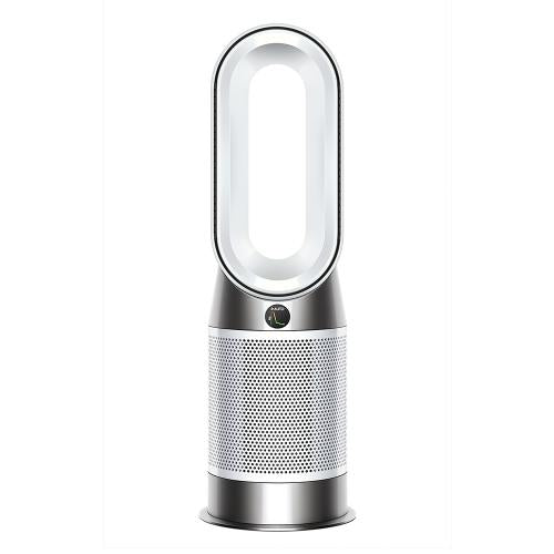 Dyson Purifier Hot+Cool™ Gen1 HP10 Purifying fan heater (White/Nickel) in White background