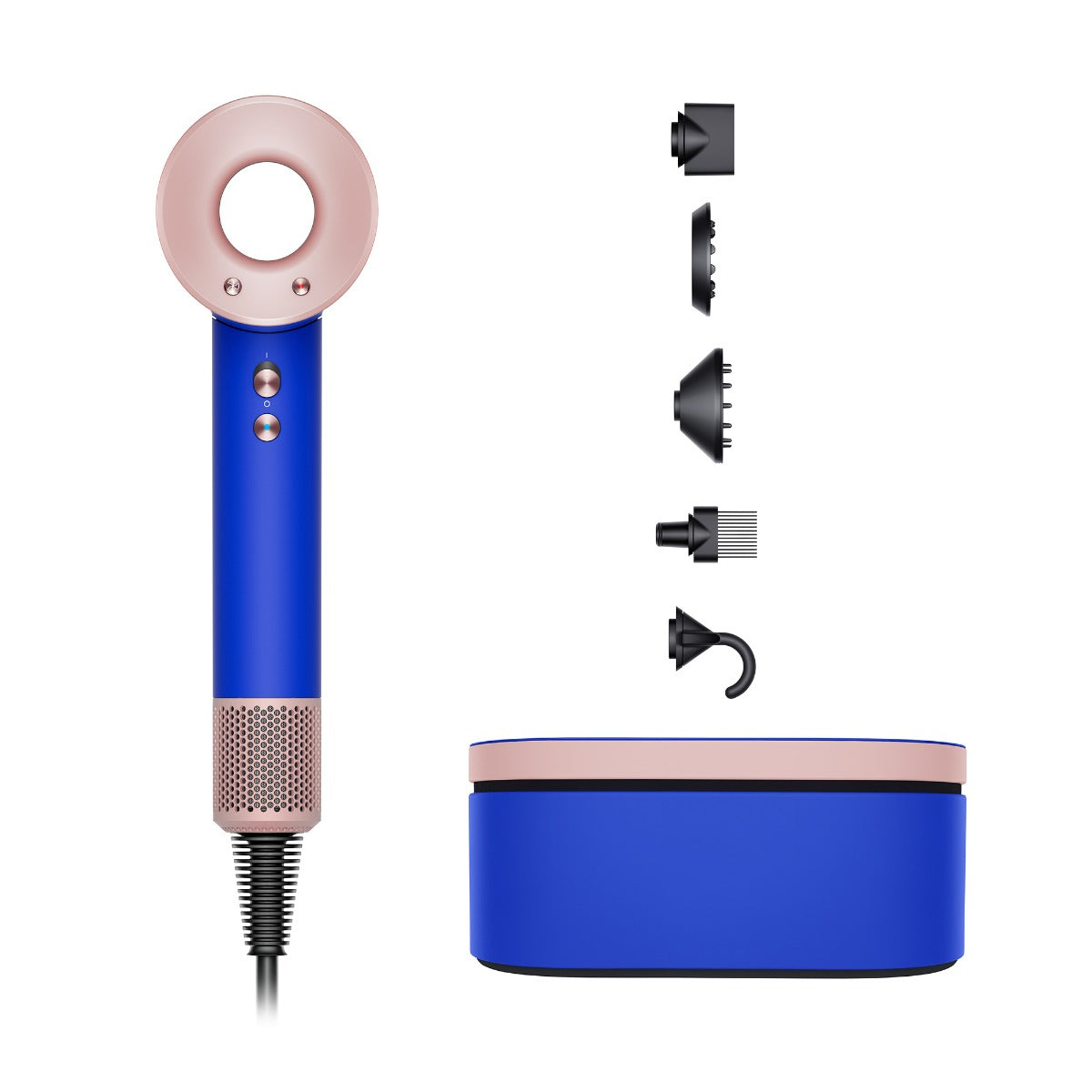 Dyson Supersonic Hair Dryer Blue and Blush-460563-01