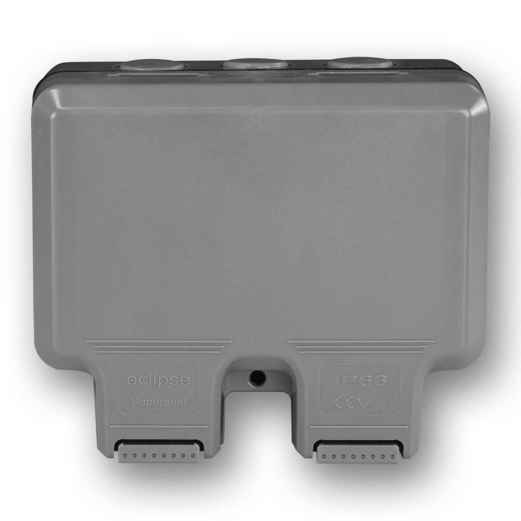 Brennans Electrical 2 Gang 13A Outdoor Socket - EOD2G