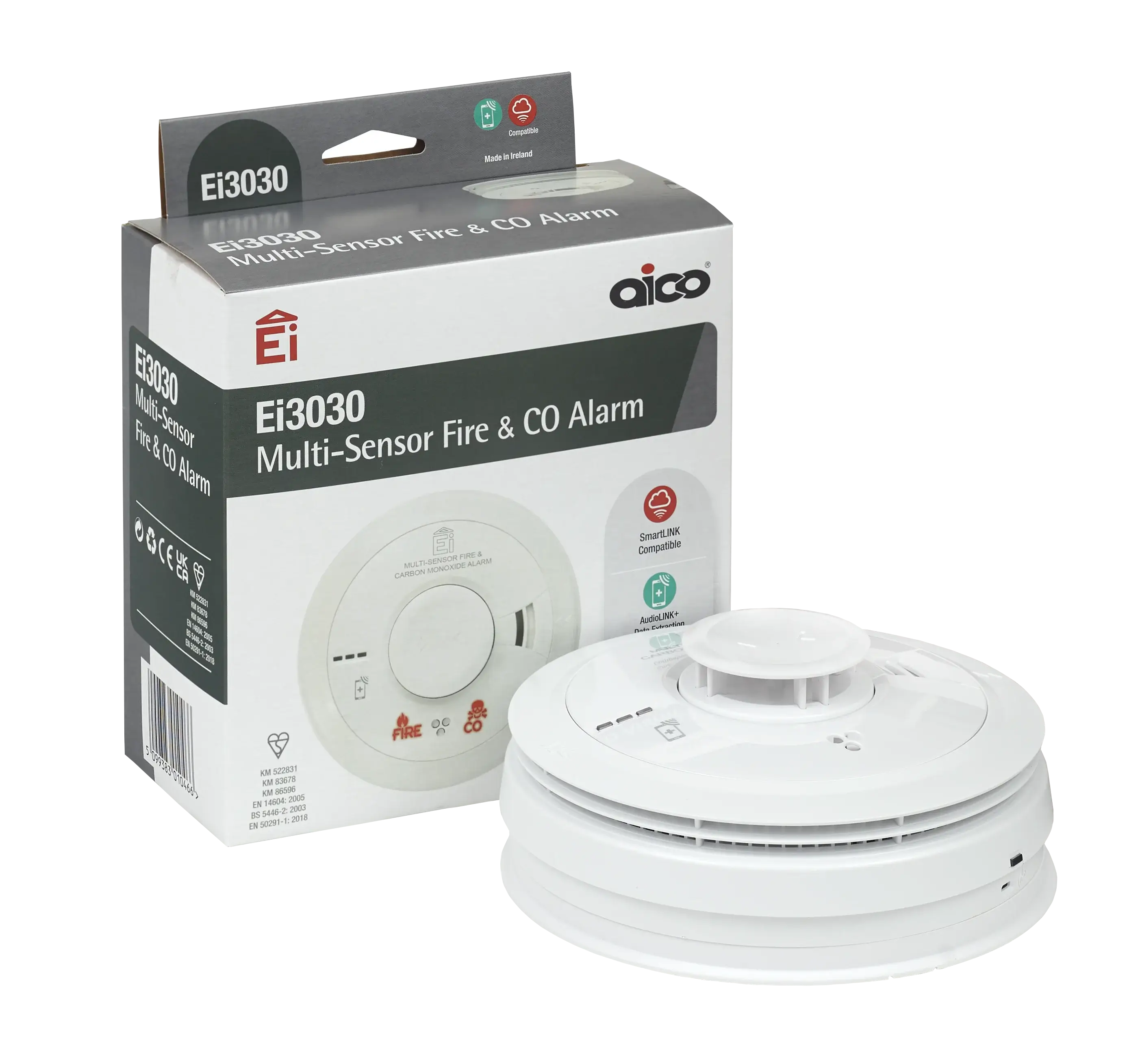 Ei3030 Mains Multi-Sensor Fire & Carbon