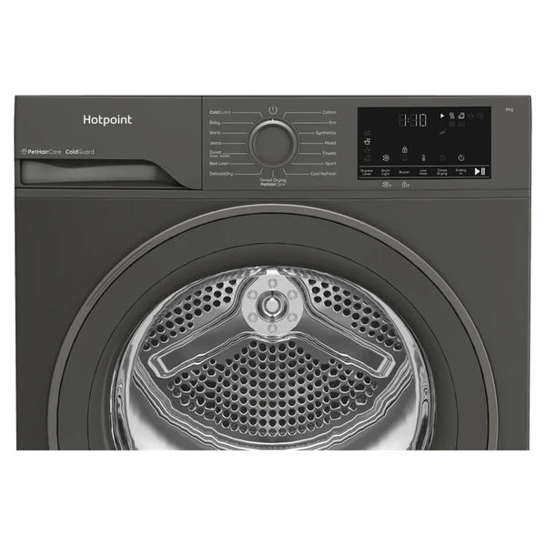 Hotpoint HHDD90GGIRE 9kg Heat Pump Tumble Dryer