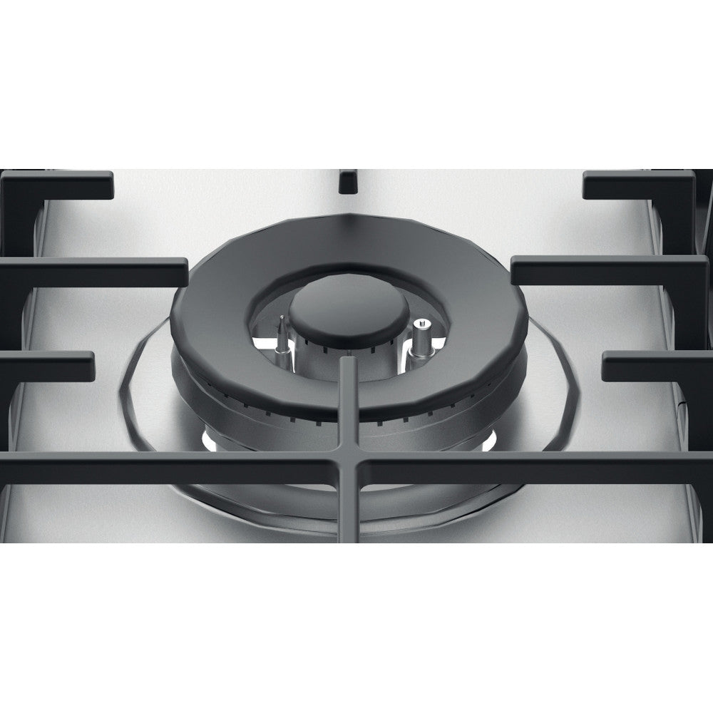 Hotpoint 5 Burner Gas Hob - Stainless Steel - 75cm - PPH 75G DF IX UK