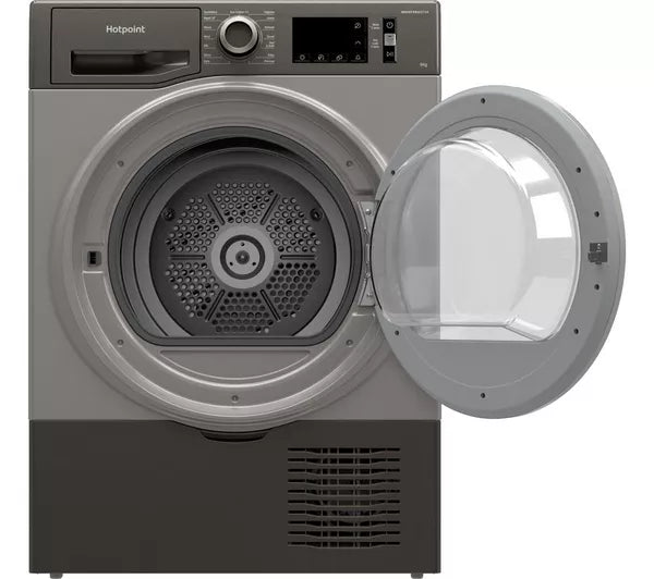 Hotpoint Crease Care Condenser Dryer - Graphite - 9kg - B Rated - H3 D91GS UK
