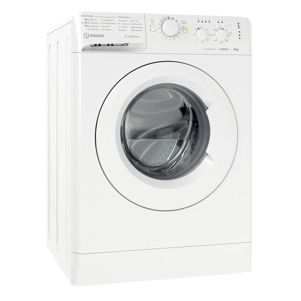 Indesit My Time Washing Machine - White - 9kg - 1400rpm - B Rated - MTWC 91495 W UK N