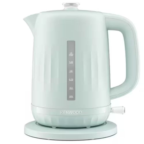 Kenwood Ripple Eggshell Blue Electric Kettle 1.5L ZJP06.000BL with Easy View Water Window and Perfect Pour Spout