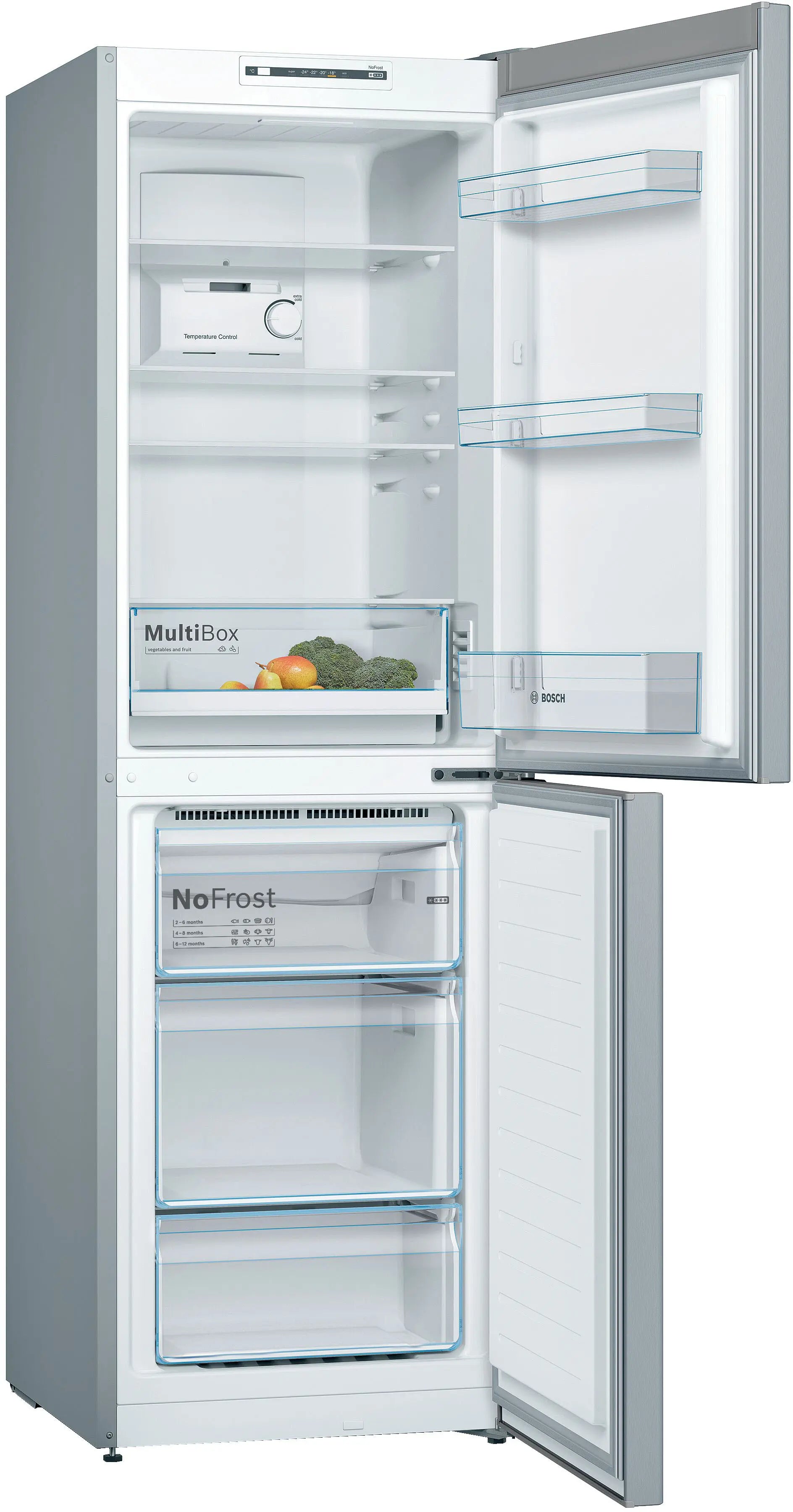 Bosch KGN34NLEAG Series 2 50/50 Fridge Freezer – Inox Look