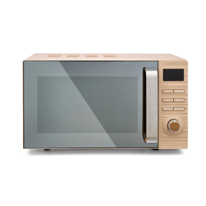 Morphy Richards Clay Microwave – Felspar Brown (512000)