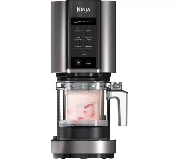 Ninja CREAMi Ice Cream & Frozen Dessert Maker NC300UK in white background