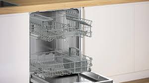 Open dishwasher