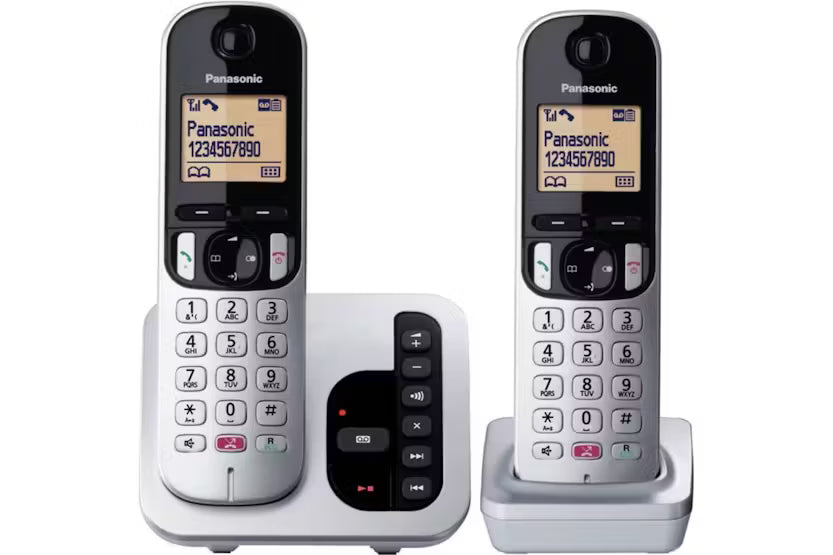 Panasonic Digital Cordless Phone with Answering Machine | KXTGC262