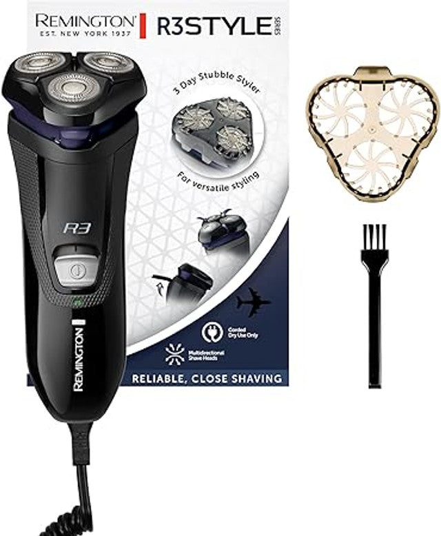Remington, R3002, U51 R3 Style Series Rotary Shaver Dual, Black