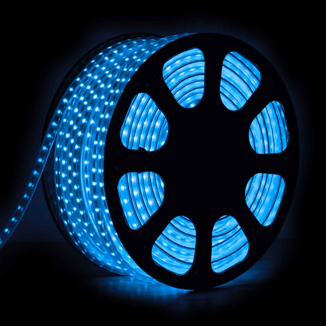 50M LED Rope Light, Blue, IP44 - RL-BELED