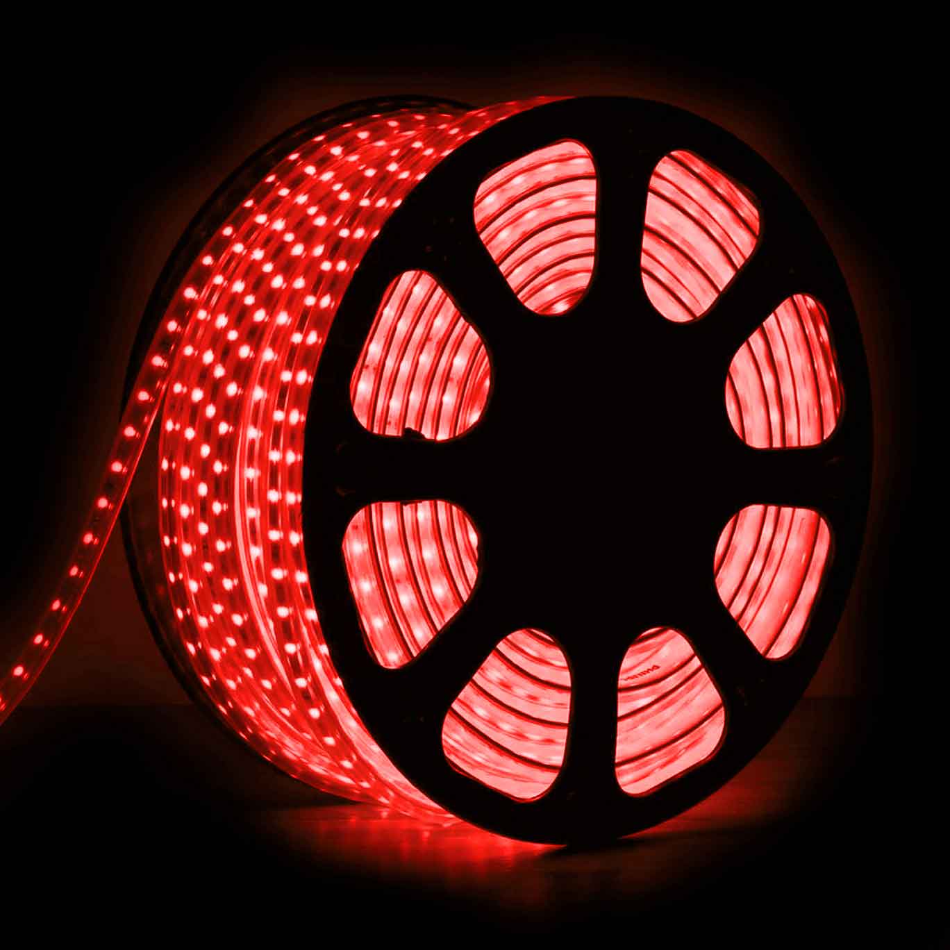 50M LED Rope Light, Red, IP44 - RL-RDLED