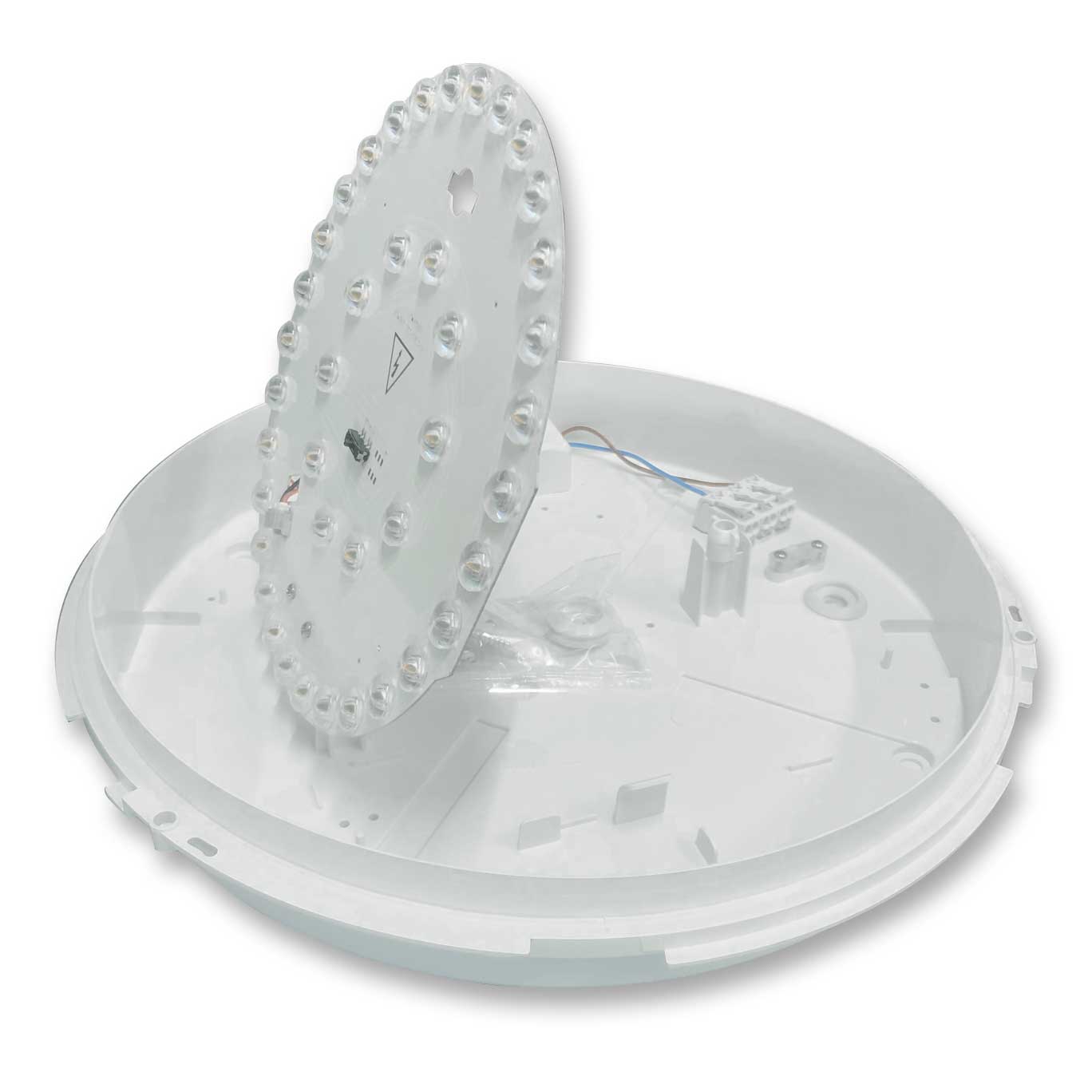 Brennans LED 2D Emergency M/Watt & CCT IP65 - S2DMW-EM