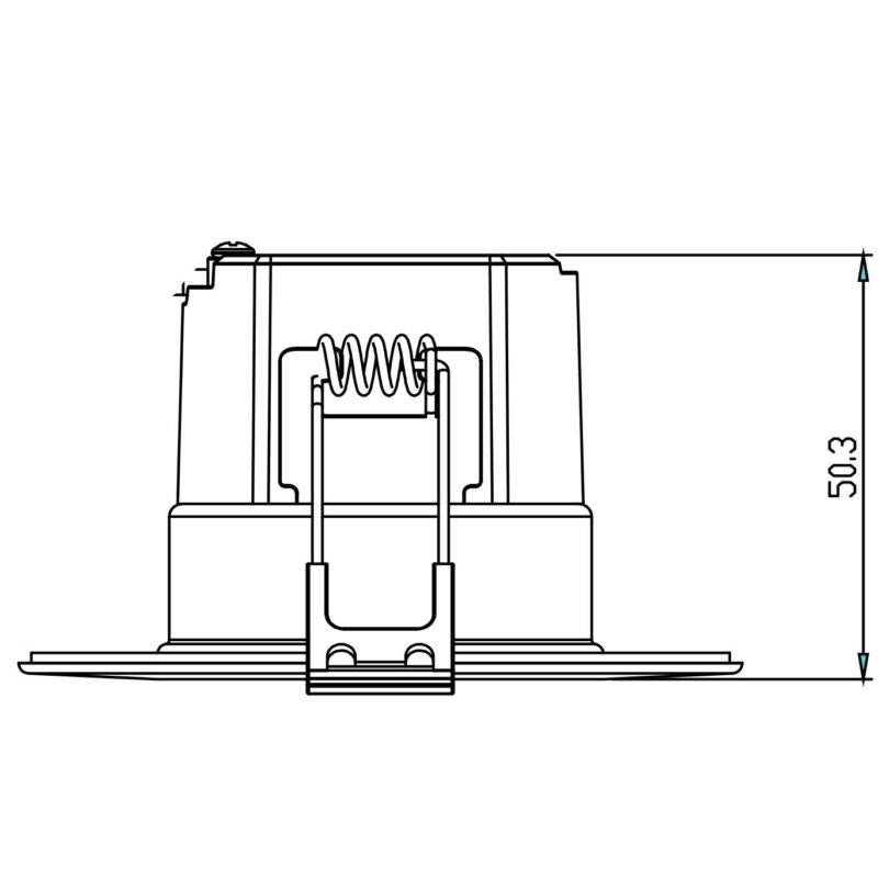 Source 6W Fire Rated LED D/Light IP65 CCT DIM / SFR-6W-WH-CCT