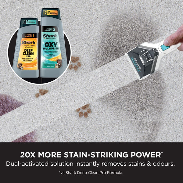 SHARK CarpetXpert Carpet Cleaner and Stain Striker- EX200UK on white background