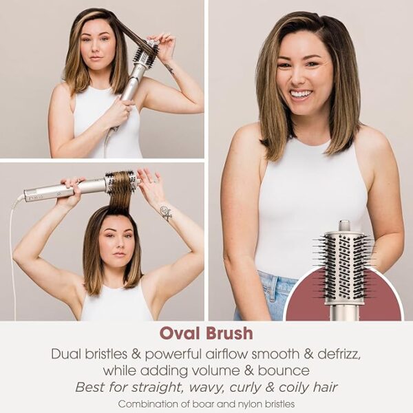 SHARK FLEXSTYLE AIR STYLER AND HAIR DRYER-HD440SLUK n white background