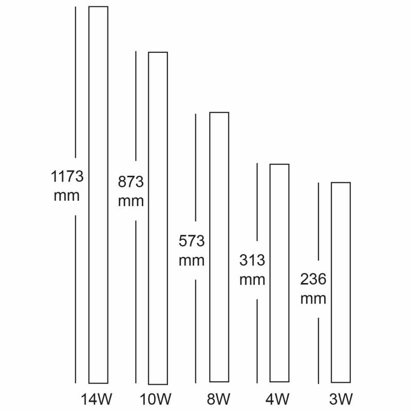 Brennans CCT 10W 850LM 873MM Strip Light - STRIP10WCCT