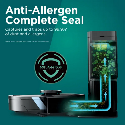 Shark Matrix Plus 2-in-1 Self-Empty Robot Vacuum & Mop RV2620WAUK on white background