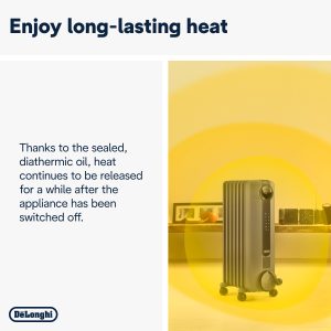 DeLonghi 2KW Oil Filled Radiator - Grey | TRRS0920E.G
