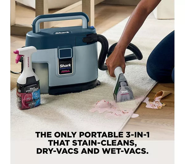 SHARK EVERYMESS PORTABLE 3 IN 1 CARPET CLEANER VX110UK