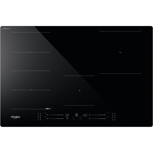 WHIRLPOOL 77CM WIDE 6TH SENSE INDUCTION HOB WITH CLEAN PROTECT - FLEXICOOK ZONES - WFS1577CPNE