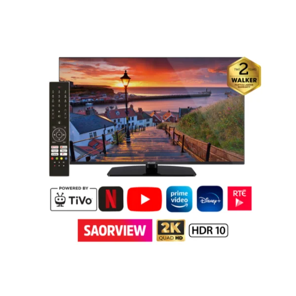 Walker 43″ FHD Smart TV Black – WPS2K43241