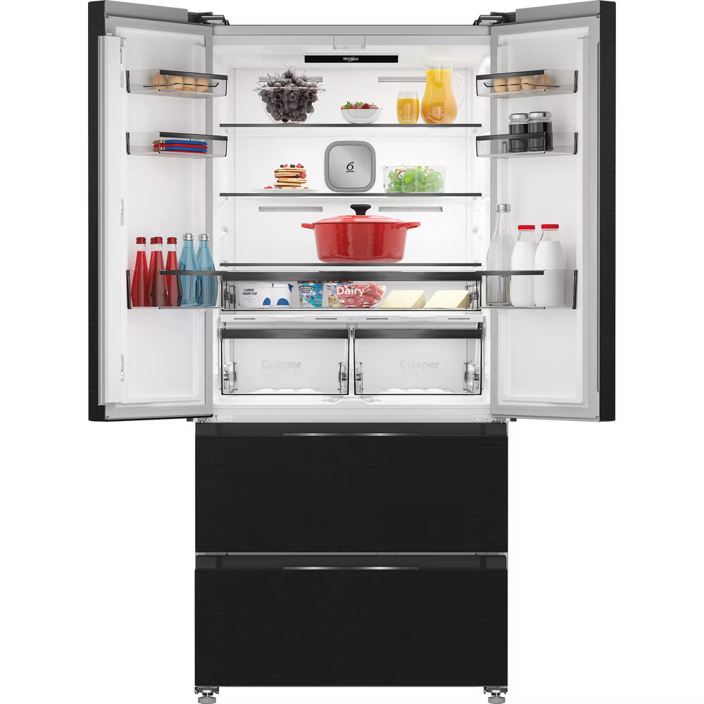 Whirlpool Dual No Frost American Fridge Freezer with Fresh Lock - WHG2 6513 XK4UK