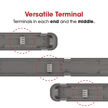 Ansell Tornado Evo CCT & M/Wattage IP65 5FT C/Proof - ATORE5/1