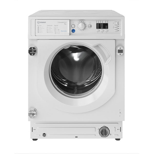 Indesit Push&Go BI WMIL 91485 UK 9kg Integrated Washing Machine