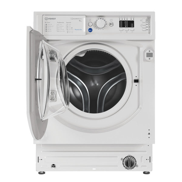 Indesit Push&Go BI WMIL 91485 UK 9kg Integrated Washing Machine