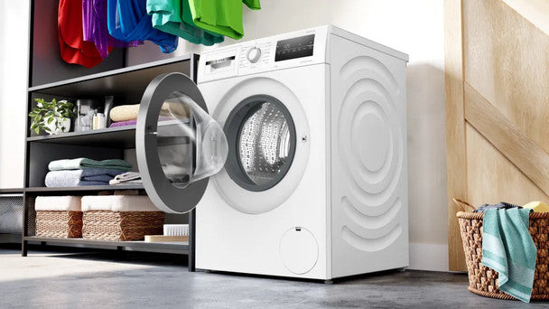 BOSCH - Series 4 Washing machine, front loader 9 kg 1400 rpm WAN28259GB
