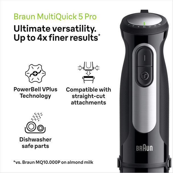 Braun MultiQuick 5 Pro Hand blender - Black | MQ55236M